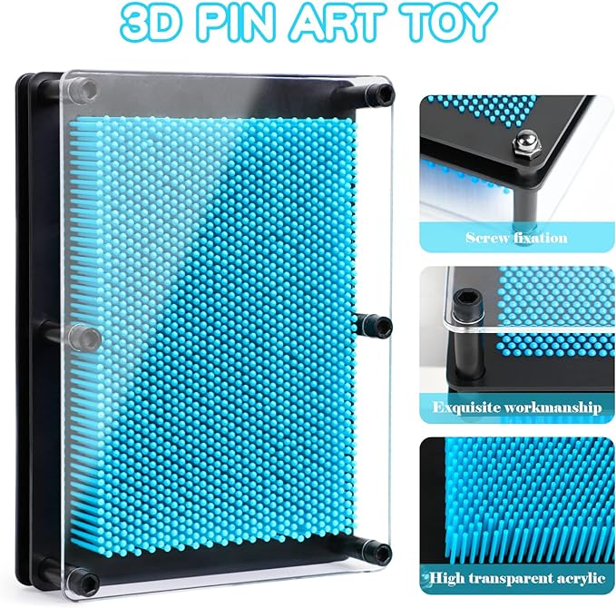 3D Pin Art ( UAE Delivery Time: 1-3 Days )