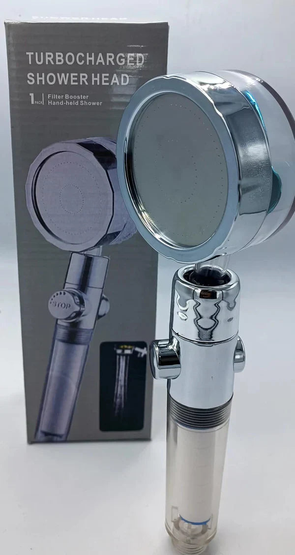 High Pressure Turbocharged Shower Head ( UAE Delivery Time: 1-3 Days )