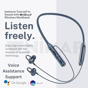 HEPU - Bluetooth Wireless Neckband Earphones