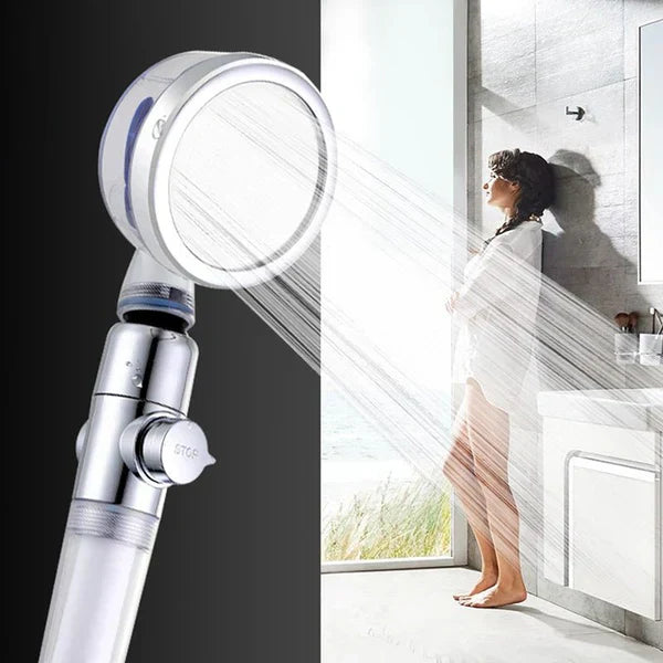 High Pressure Turbocharged Shower Head  ( UAE Delivery Time: 1-3 Days )