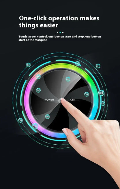 New Car Air Purifier Home Office Horse Running Light Except Flue Dust Purifier ( UAE Delivery Time: 1-3 Days )