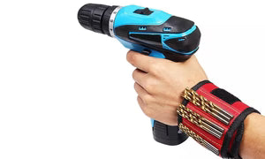 Magnetic Wrist Tool Holder Bracelet for Screws & Drill Bits