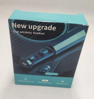 True Wireless Earbuds with Digital Display